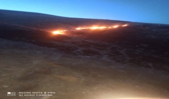 کنترل و اطفای حریق در میانه زمستان