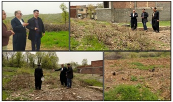 بازدید مقام محترم قضایی از محل پرونده‌های مربوط به قطع درختان جنگلی در روستاهای سیچان و خواجه‌امیر شهرستان بانه