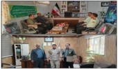 دیدار ریاست و معاونت اداره منابع طبیعی بانه با فرماندهی نیروی انتظامی و فرماندهی هنگ مرزی بانه