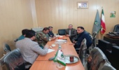 برگزاری جلسه بهمنظور تعامل بیشتر مابین یگان حفاظت و اداره حقوقی