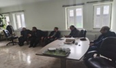 حضور و دیدار معاون محترم فنی، رئیس اداره مرتع، کارشناسان و مجریان ایستگاه تولید بذر دوسر با رئیس اداره شهرستان