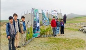 آیین باشکوه نهالکاری؛ برگزاری پویش ملی «سرو ایران» در روستای علیآباد