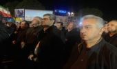 حضور مدیرکل و کارکنان منابع طبیعی کردستان در مراسم اربعین شهادت رهبر معظم انقلاب در سنندج