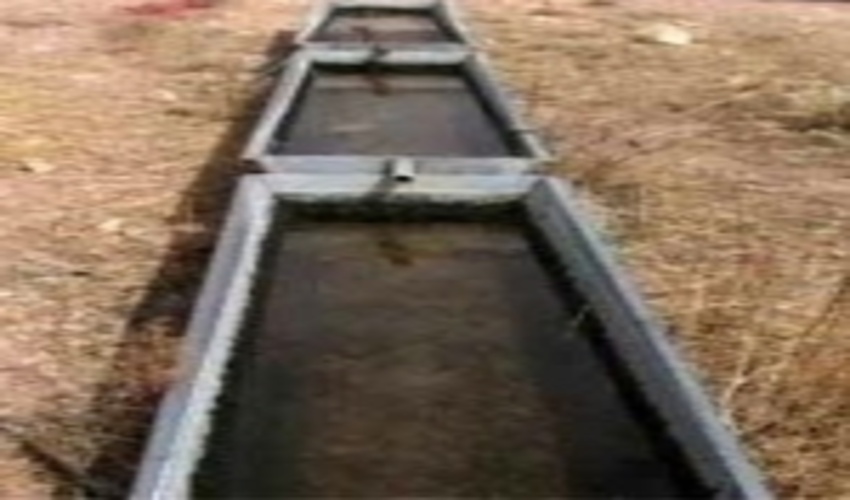  50 دستگاه آبشخور فلزی در مراتع روستایی بانه نصب شد