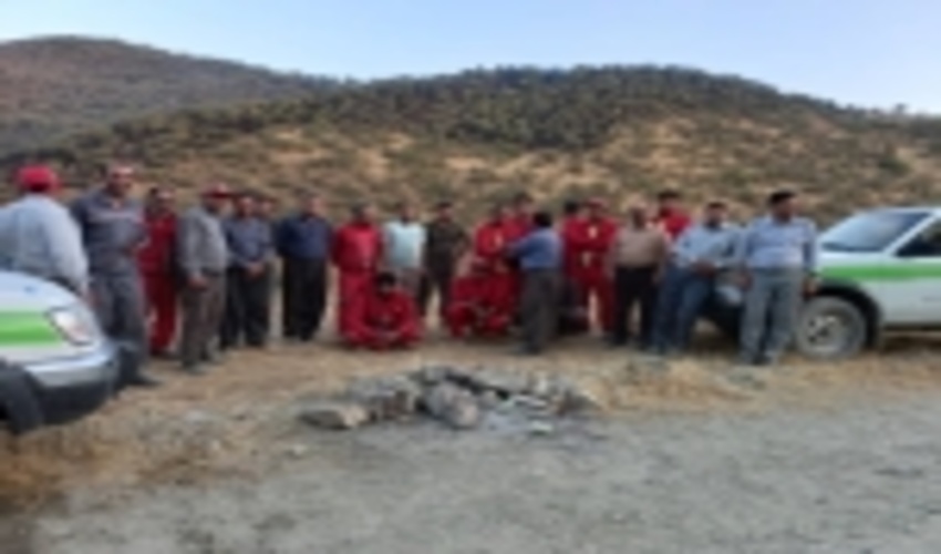 آتش‌سوزی گسترده جنگل‌های سروآباد مهار شد