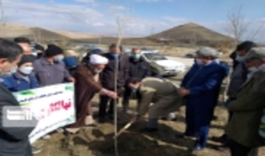 اولین روز نهال‌کاری در بیجار