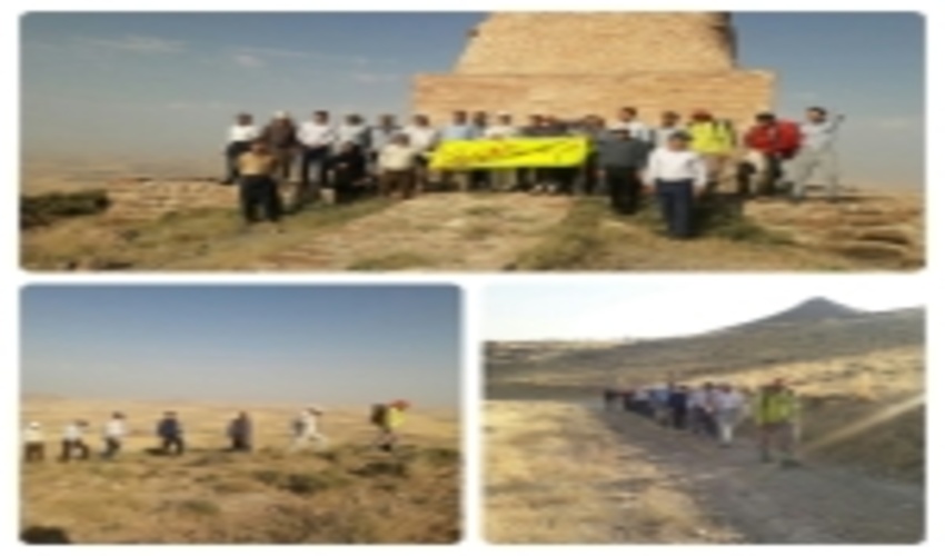 صعود به ارتفاعات ذخیره گاه جنگلی شیدا درگرامیداشت روز جنگلبان 