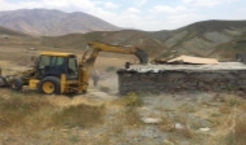 بیش از هشت هزار مترمربع از اراضی ملی کردستان رفع تصرف شد