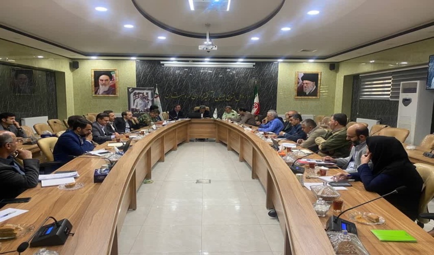 جلسه با عنوان "مقابله با قاچاق چوب در راستای تشدید اقدامات حفاظتی