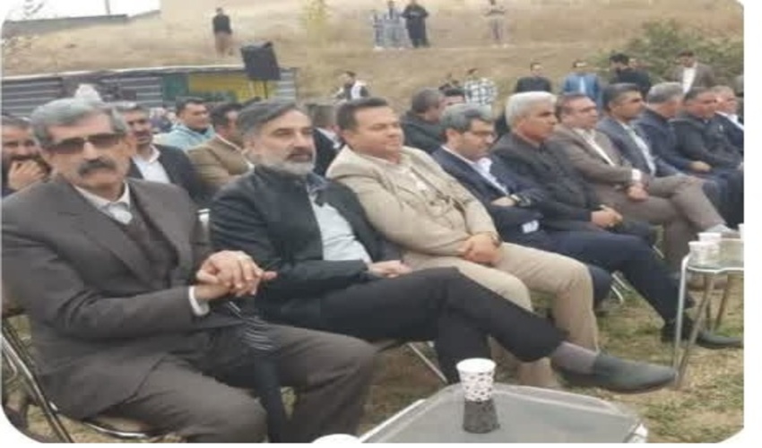 حضور مدیران حوزه کشاورزی در جشن خرمانان شهرستان سقز روستای سنته