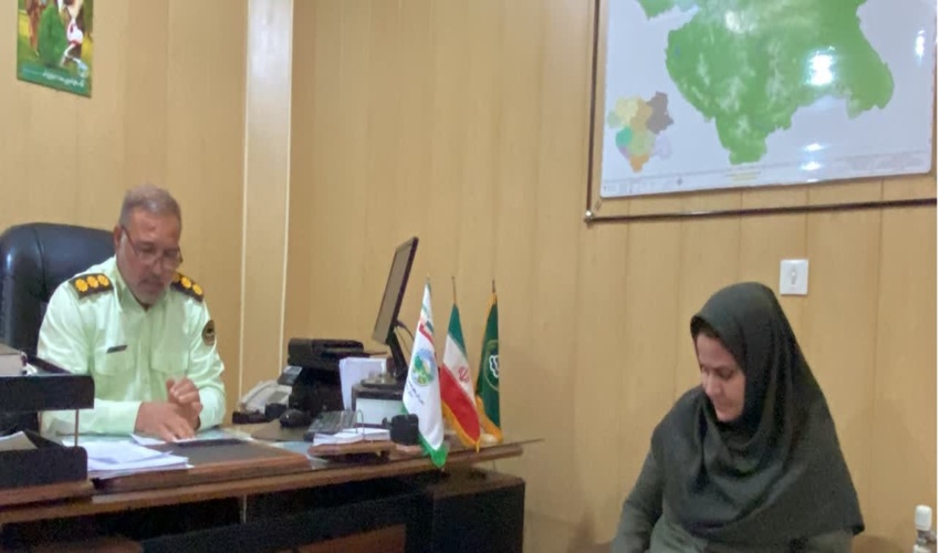 مصاحبه با سرهنگ کیانی، فرمانده یگان حفاظت اداره کل منابع طبیعی و آبخیزداری استان کردستان بمناسبت هفته پدافند غیرعامل