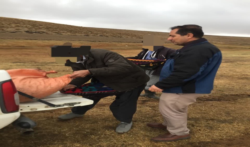 خلع ید و  بذرپاشی محل تخریب و تصرف به‌وسیله بذور گیاهان مرتعی توسط متهم در روستای حسین آباد مران شهرستان  دیواندره
