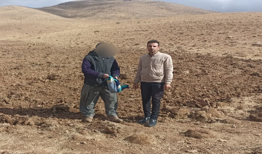 بذرپاشی و رفع تصرف در حوزه استحفاظی سارال شهرستان دیواندره 