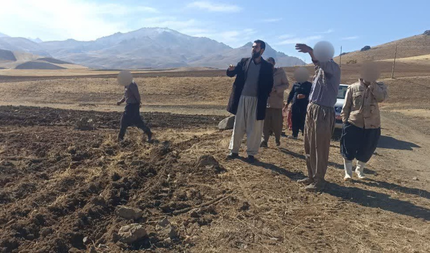 سرجنگلبانی سارال/ دیدار با اهالی و ساکنان محترم روستای برده سفید دیواندره 