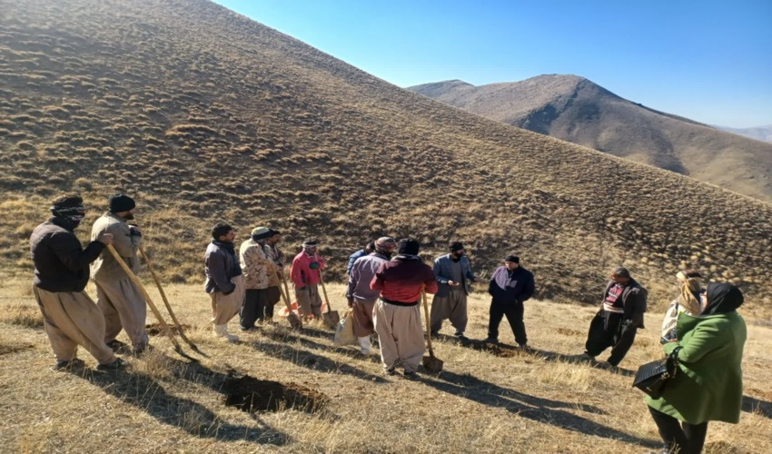 دیواندره/ بازدید از پروژه‌های بیولوژیکی شهرستان دیواندره