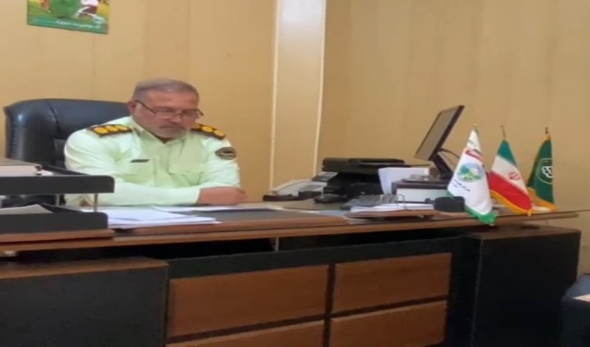 پیام تبریک و تشکر سرهنگ کیانی، فرمانده یگان حفاظت اداره کل منابع طبیعی و آبخیزداری استان کردستان بمناسبت کسب رتبه دوم کشوری یگان حفاظت استان