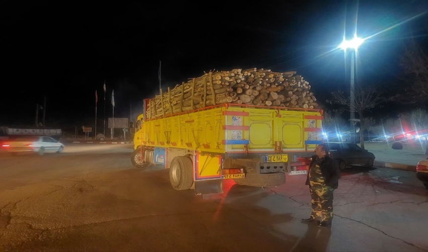  دیواندره/ مقابله با قاچاق چوب و ذغال