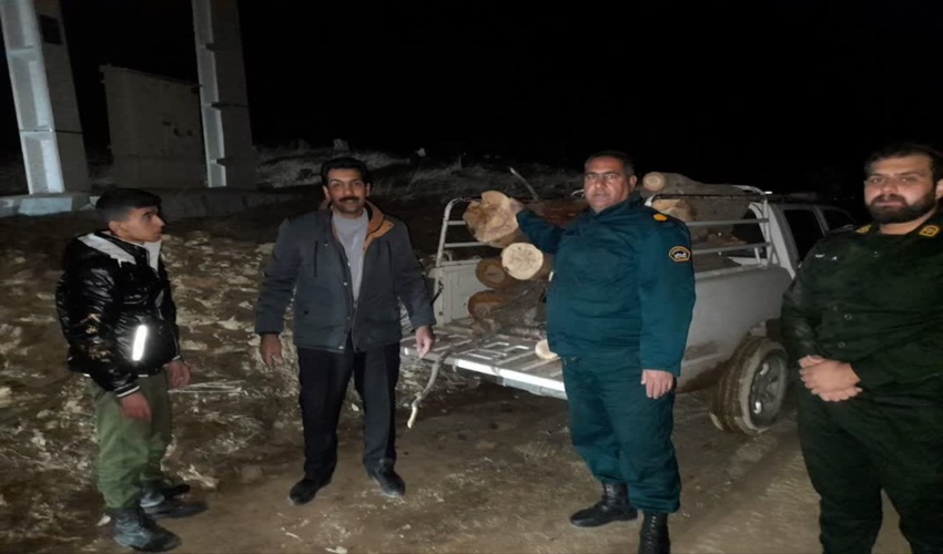 کامیاران _ عملیات ویژه مقابله با قاچاق چوب و ذغال