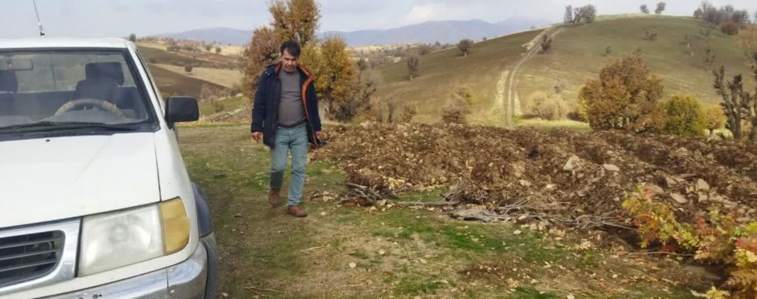 بانه/ بررسی گزارش تخریب اراضی ملی در روستاهای «هه‌لو» و «په‌رشه »  